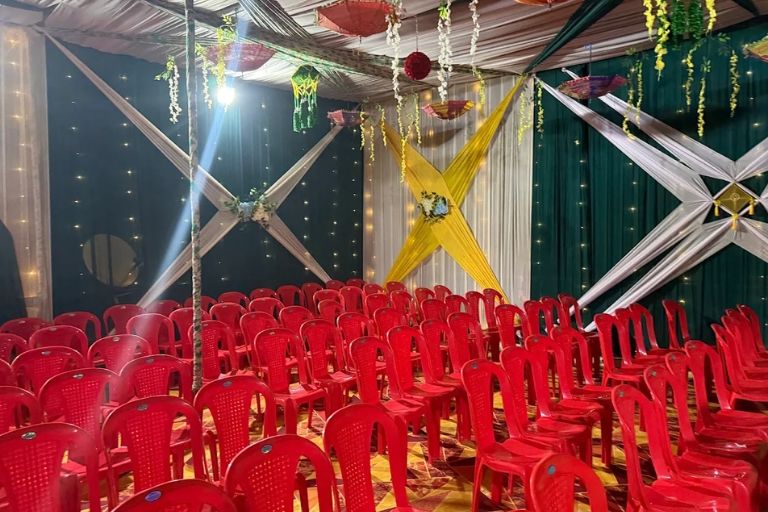 Creative Tent Setup and Decoration by Golu Tent House