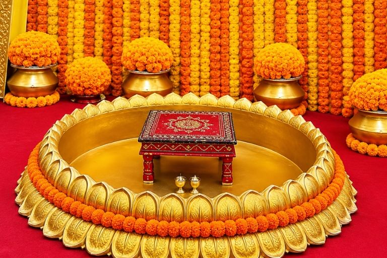 Creative Tent Setup and Lighting by Shakti Light Tent House