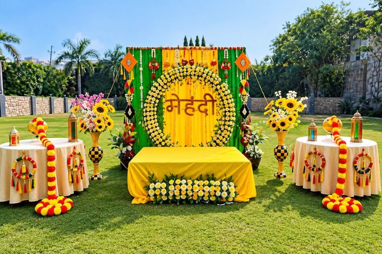 D Decorations providing stylish decor for wedding ceremonies