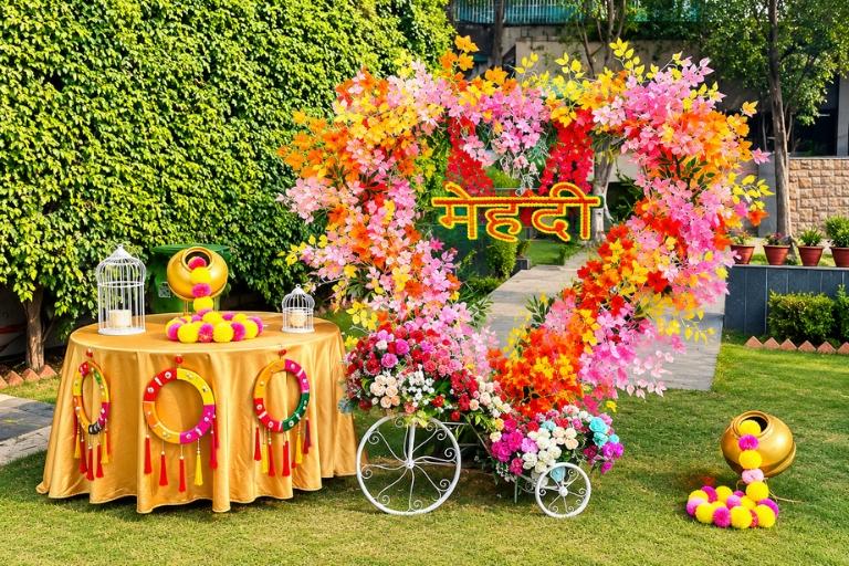D Decorations transforming venues with attractive event decorations