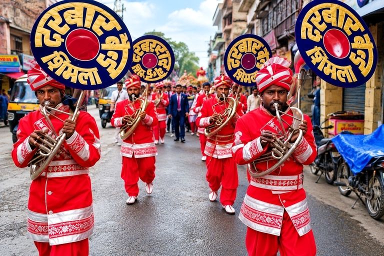Darbar Band for grand baraat processions and celebrations