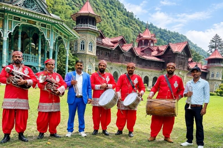 Darbar Band providing music services for weddings and events