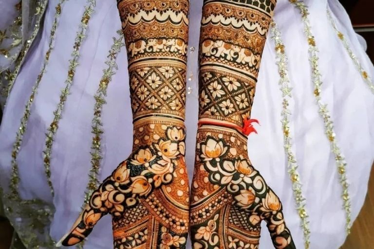 Devraj Mehandi Art creative henna artwork