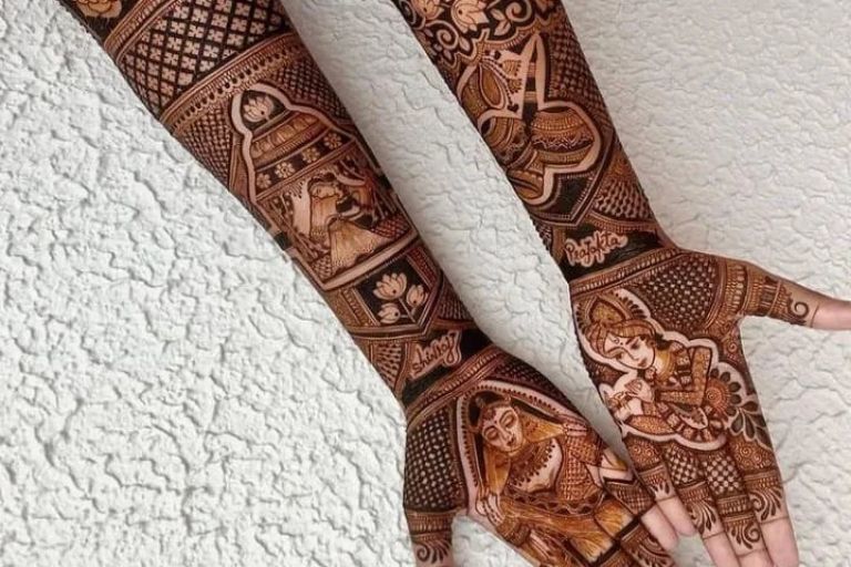Devraj Mehandi Art wedding henna designs