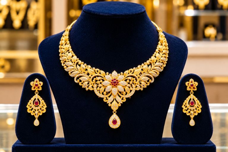 Explore elegant gold ornaments at Gopal Jewellers