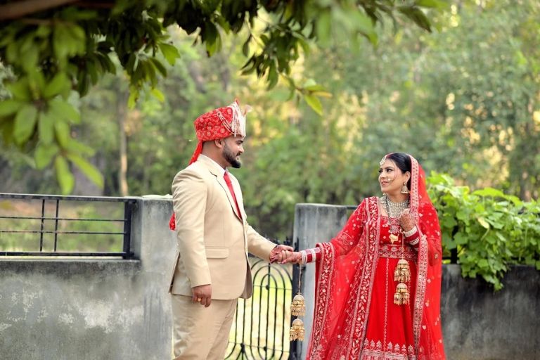 Gaurav Studio capturing candid moments at wedding ceremonies