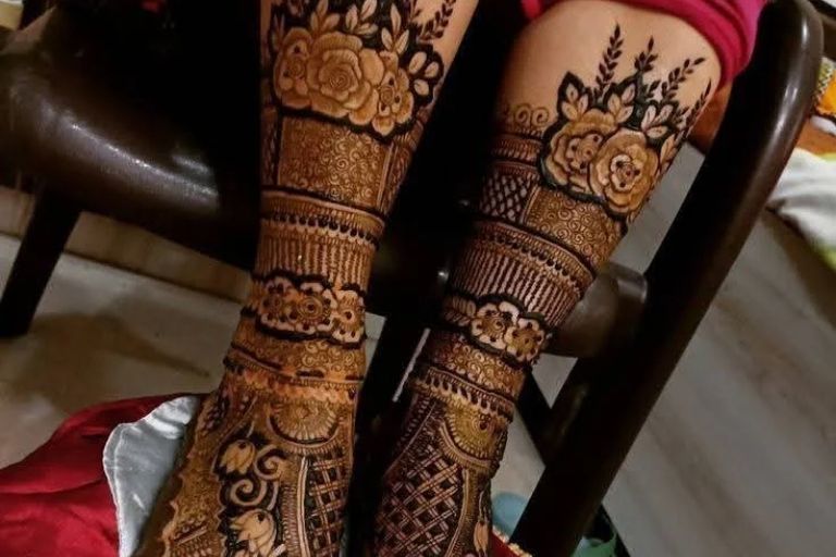 Guddu Mehandi Arts bridal mehndi designs