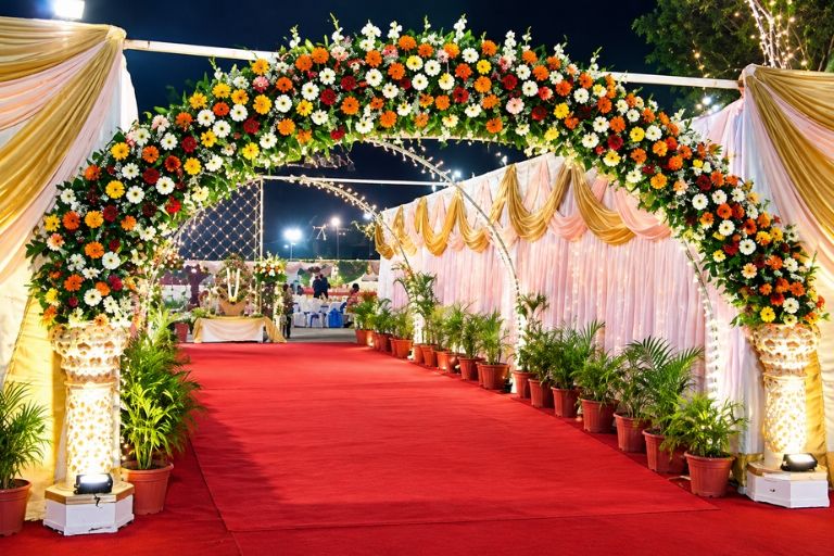 HP Tent House for Beautiful Wedding Decoration Services