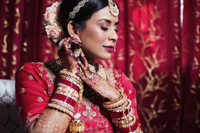 Jagriti Makeover elegant bridal makeup