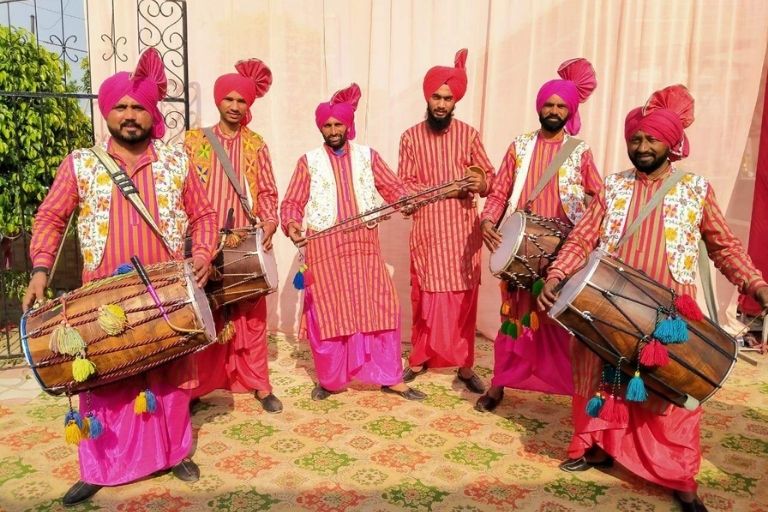 Kaka International Punjabi Drummer Group bringing festive beats