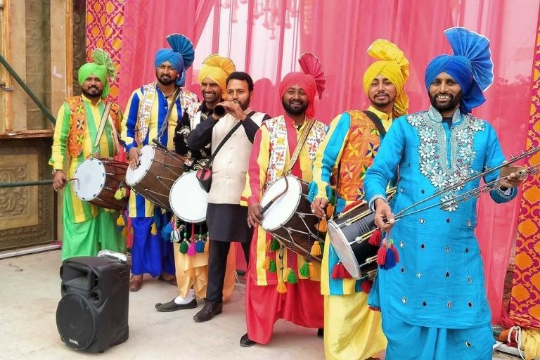Kaka International Punjabi Drummer Group performing at events
