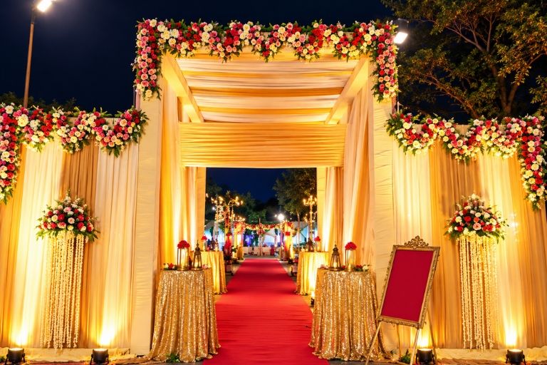 Kukki Tent & Caterers for Beautiful Wedding Arrangements