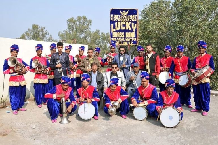 Lucky Brass Band adding festive music to baraat processions