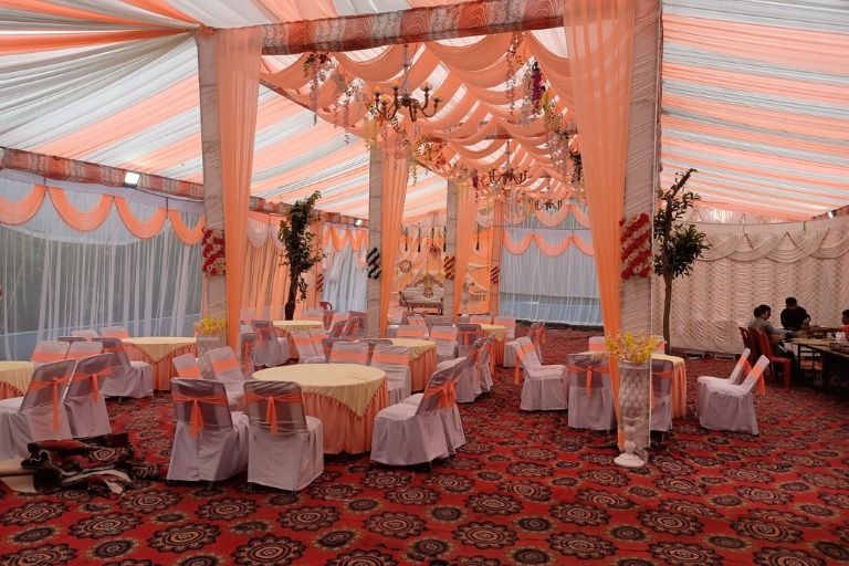 Madana Tent House for marriage ceremonies and party arrangements