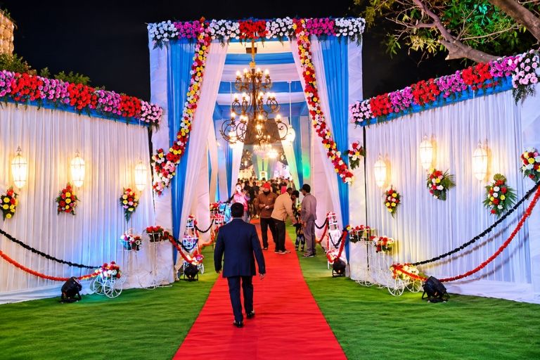 Pawan Tent House arranging tents for outdoor events and ceremonies