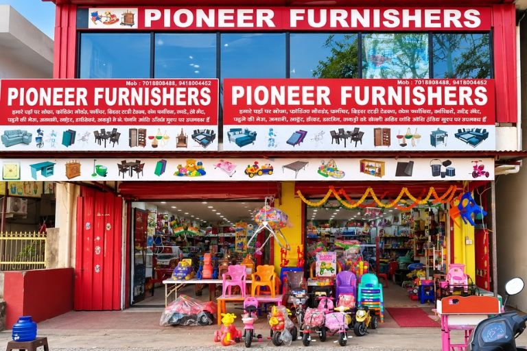 Pioneer Furnishers for elegant home furnishing solutions