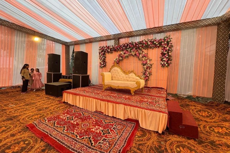Professional Tent and Event Decoration Services by Shashi