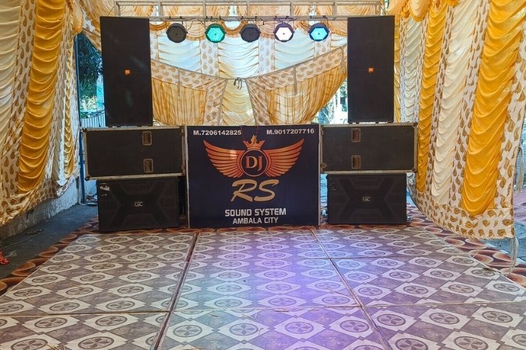RS Hifi DJ Sound System providing music for wedding events (1)
