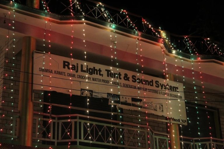 Raj Light Tent House arranging elegant tents for marriage ceremonies