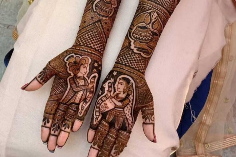 Raj Mehandi Arts beautiful henna designs