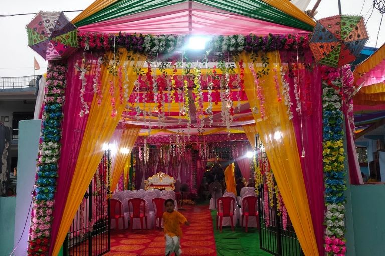 Rana Tent House offering tent services for family functions