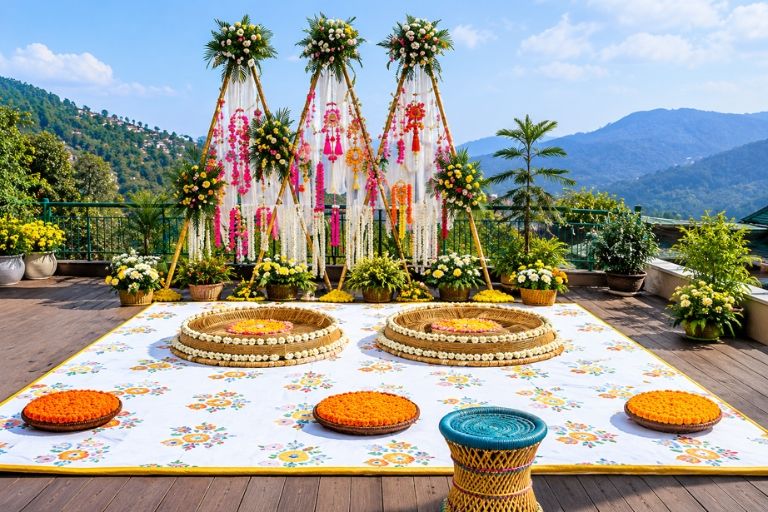 Sai Events and Wedding Planner offering creative event decoration