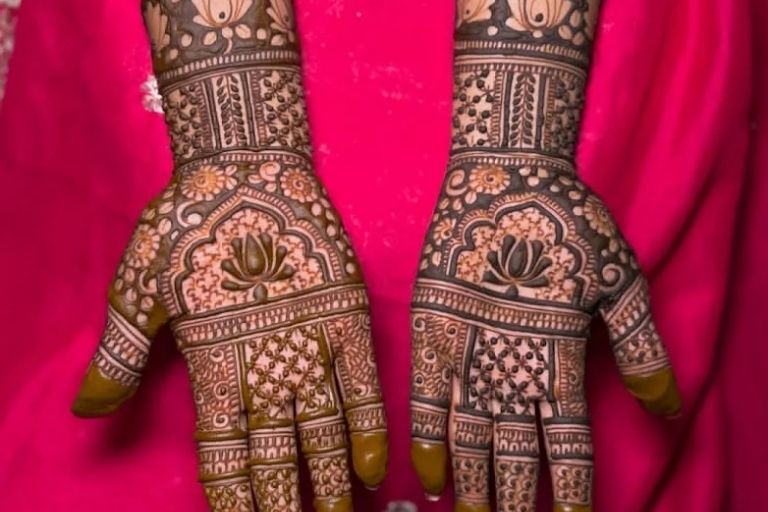 Sanjana Mehandi Arts elegant hand mehndi designs