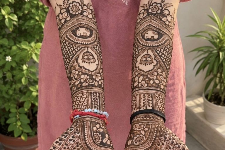 Sanjana Mehandi Arts wedding henna designs