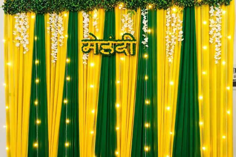 Shakti Light Tent House for Elegant Wedding Stage Decoration