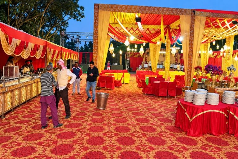 Shakumbri Tent House offering tent services for parties and gatherings
