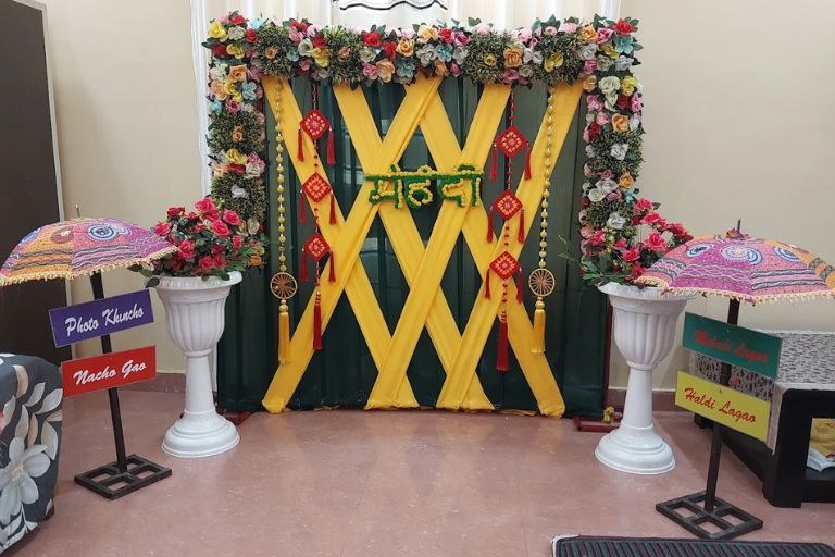Sharma Tent House Chamba arranging tents for outdoor wedding functions