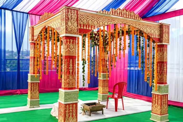 Shiv Shakti Light & Tent House for marriage tent decorations