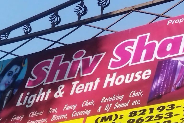Shiv Shakti Light & Tent House offering decoration services