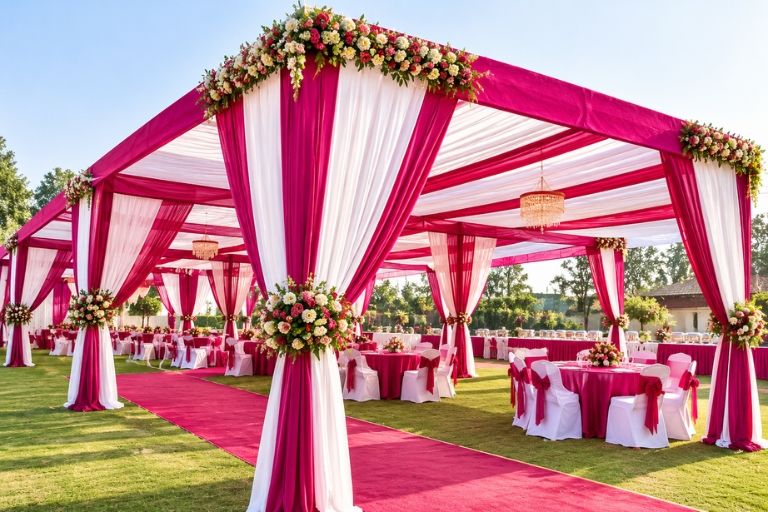 Shiv Shakti Light & Tent House providing party tent rental services