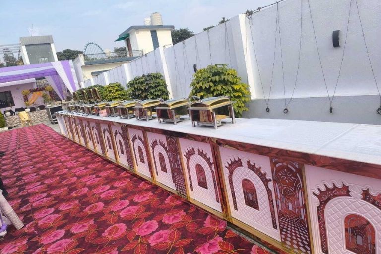 Shivam Tent House providing wedding tent arrangements for special occasions